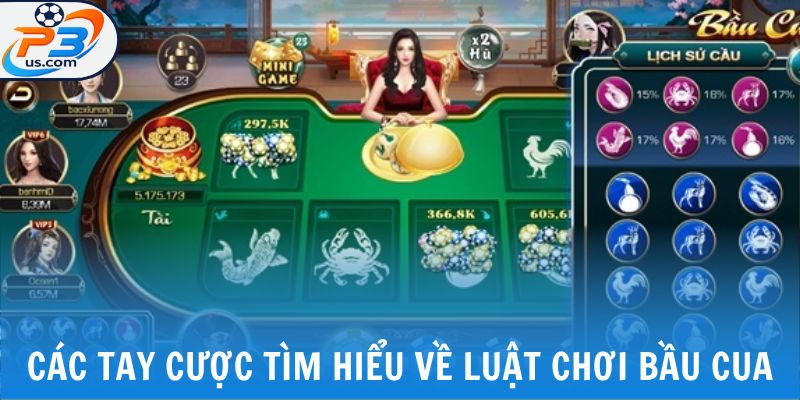 Bầu Cua - Giới Thiệu Cụ Thể Luật Chơi Dành Cho Newbie 5 Các tay cược tìm hiểu về luật chơi bầu cua